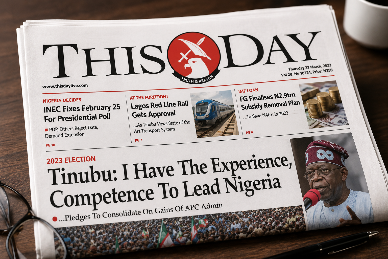 ThisDay Newspaper: Latest Nigerian News & Headlines